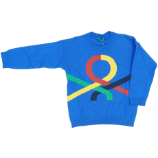 Benetton Fiú Pulóver (Méret: 92)