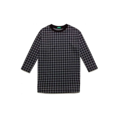 Benetton kockás lány tunika – 130 cm