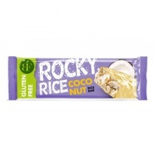BENLIAN Rocky Rice-Kókusz Ízű Puffasztott Rizs Szelet Fehér Csok.Bevonva Gluténmentes 18 g 18 g gluténmentes termék