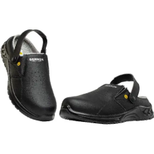 Bennon -45 slipper klumpa sb esd, fekete (45) munkavédelmi cipő
