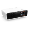 BenQ X500i adatkivetítő Rövid vetítési távolságú projektor 2200 ANSI lumen DLP 2160p (3840x2160) Fekete, Fehér (9H.JSC77.17E)