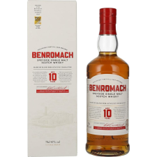 Benromach 10 éves whisky New Edition 0,7l 43% fehér DD whisky