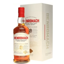  Benromach Whisky 21 years Speyside Single Malt Scotch 0,7l DD. whisky