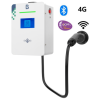  BENY EV Kereskedelmi töltő kábellel Wallbox 1 fázisú 7.4 kW 4G OCPP1.6J