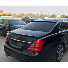  BenZ W221 S300 2005-2013 Hátsó Légterelő Fényes Fekete AutoVision légterelő