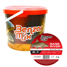 Benzár BENZAR BASE VÖDRÖS SZETT FOLYÓVIZI csali