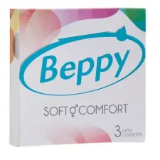  BEPPY - puha és kényelmes óvszer szett (3 db) óvszer
