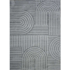  Ber Zen Geometriai Szőnyeg - Szürke - 140x190 cm lakástextília