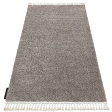 Berber Szőnyeg BERBER 9000 barna Rojt shaggy 120x170 cm lakástextília