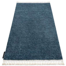 Berber Szőnyeg BERBER 9000 kék Rojt shaggy 180x270 cm lakástextília