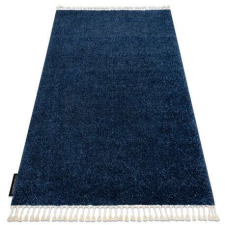 Berber Szőnyeg BERBER 9000 sötétkék Rojt shaggy 160x220 cm lakástextília