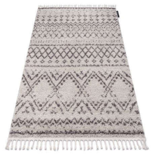 Berber Szőnyeg BERBER RABAT G0526 bézs / barna Rojt shaggy 160x220 cm lakástextília