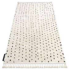 Berber Szőnyeg BERBER SYLA B752 pontok krém Rojt shaggy 160x220 cm lakástextília