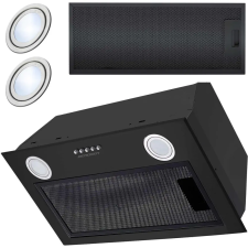 Berdsen Beépíthető páraelszívó 120 W , 380 m3/h , 60 cm , 2X2W Led , fekete Berdsen páraelszívó