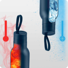 Berdsen Vákuum termosz 500 ml bd-787 tengerészkék termosz