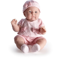 Berenguer Berenguer Lily karakterbaba pink masnis szettben 46cm élethű baba