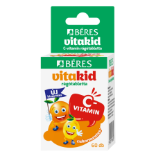 Béres Béres vitakid c-vitamin 50mg rágótabletta 60 db vitamin és táplálékkiegészítő