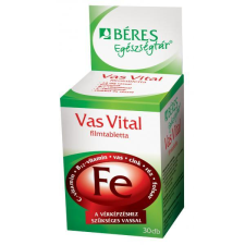 Béres Egészségtár Vas Vital filmtabletta 30db gyógyhatású készítmény