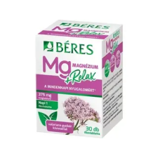 Béres Gyógyszergyár Zrt. Béres Magnézium + Relax filmtabletta 30db vitamin és táplálékkiegészítő
