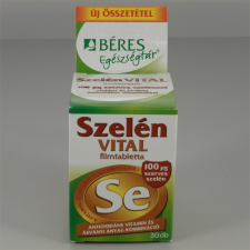 Béres szelén vital filmtabletta 30 db gyógyhatású készítmény