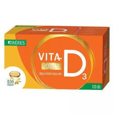  BÉRES VITA-D3 2000NE LÁGYZSELATIN KAPSZULA 120X vitamin és táplálékkiegészítő