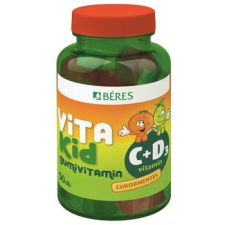 Béres Vitakid C+D3 Gumivitamin 50 Db vitamin és táplálékkiegészítő