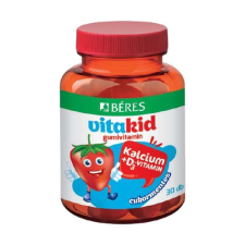 Béres VitaKid Kalcium + D3-vitamin gumivitamin gumitabletta 30db vitamin és táplálékkiegészítő