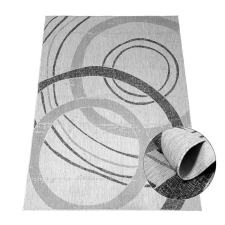 Berfin Ber. EQOS 0003 szürke 50 x 80 cm modern szőnyeg lakástextília