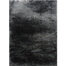 Berfin Ber. SEVEN SOFT 7901 fekete szürke 140 x 190 cm shaggy szőnyeg lakástextília