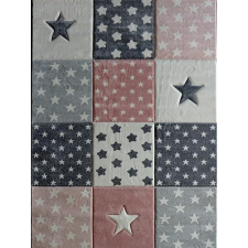 Berfin Ber Smart 120x180cm 40217 pink csillagos gyerekszőnyeg lakástextília