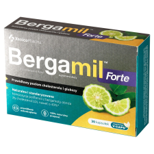 Bergamil Forte, étrend-kiegészítő kapszula formájában - 30 db. vitamin és táplálékkiegészítő
