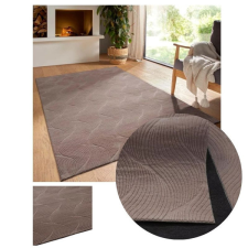  Bergamo Orla plüss puha tapintású szőnyeg bézs 120x170cm bergamoOrlabeige-120 lakástextília