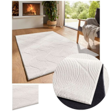  Bergamo Orla plüss puha tapintású szőnyeg krém 150x220cm bergamoOrlacream-150 lakástextília