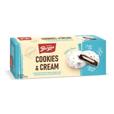 BERGEN 128G Cookies & Cream - Vanília krémmel töltött keksz csokoládé és édesség