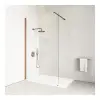  Bergen Walk-in .||. Rose Gold zuhanyfal 100, 200cm, 6mm, NANO