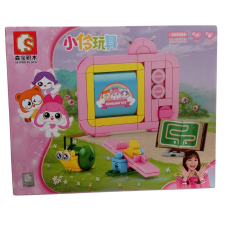 Berger Összerakható Xiaoling toy 4 féle barkácsolás, építés