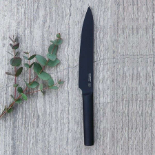 BergHOFF -Ron szeletelő kés, krómozott acél, 19 cm, fekete kés és bárd