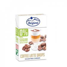 Bergland Bergland coffee latte cukormentes tejeskávés cukorka 40 g reform élelmiszer
