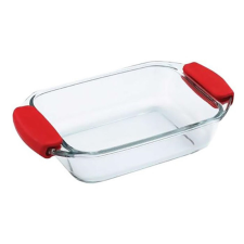  Bergner jénai üvegtál szilikon füllel, 1,6 L BG-2001006 edény