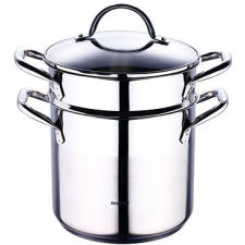 BERGNER Rozsdamentes acél párolóedény, 5 l, GOURMET pároló