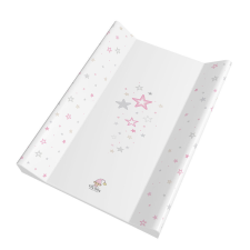 Bergon Puha vállas pelenkázó lap 50x80cm -Rózsaszín csillag pelenkázó matrac