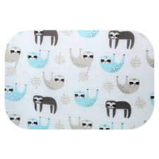 Bergon Színes mintás textil pelenka 70x80 cm-Lajhár mosható pelenka