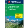 Bergverlag Rother 989. Dolomiten, Gröden túrakalauz Wanderführer