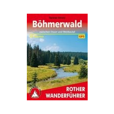 Bergverlag Rother Böhmerwald túrakalauz Bergverlag Rother német RO 4480 irodalom