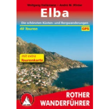 Bergverlag Rother Elba mit extra Tourenkarte túrakalauz Bergverlag Rother német RO 4482 irodalom