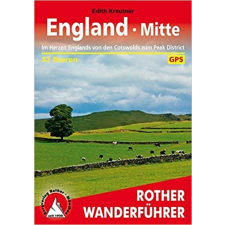 Bergverlag Rother England Mitte – Cotswolds bis Peak District túrakalauz Bergverlag Rother német RO 4449 irodalom