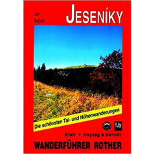 Bergverlag Rother Jeseniky túrakalauz Bergverlag Rother német RO 4378 irodalom
