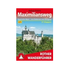 Bergverlag Rother Maximiliansweg túrakalauz Bergverlag Rother német RO 4441 irodalom