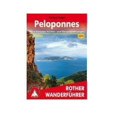 Bergverlag Rother Peloponnes túrakalauz Bergverlag Rother német RO 4446 irodalom