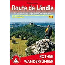 Bergverlag Rother Route de Ländle túrakalauz Bergverlag Rother német RO 4515 irodalom